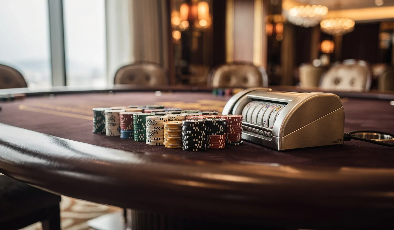 Ambiente de casino premium